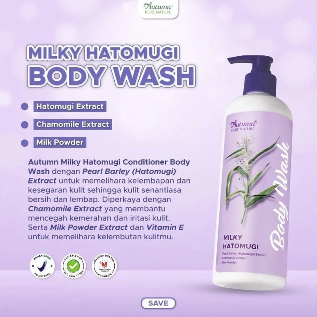 AUTUMN PURE NATUARE BODY WASH (500ML)