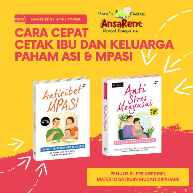 Buku Menyusui Buku Mpasi Buku Anti Stress Menyusui