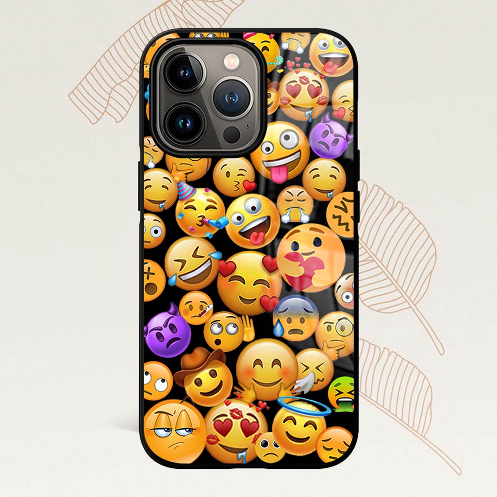 (IOS02) Soft Case Iphone 13 | 13 PRO |13 PRO MAX | IP11 | IP12 Casing Hp Apple Emoji