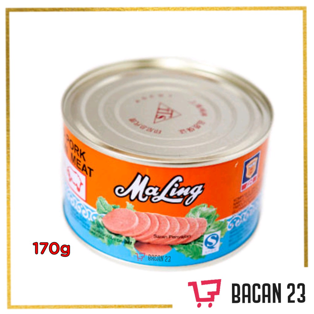 Maling TTS Luncheon Pork 170gr Non-Halal Long Shelf Life