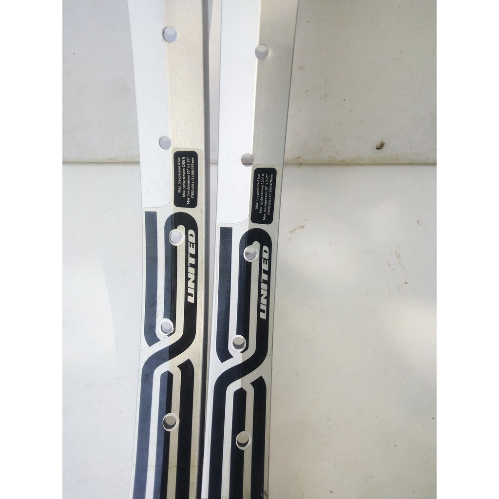 VELG SEPEDA 20 ALLOY UNITED 36H