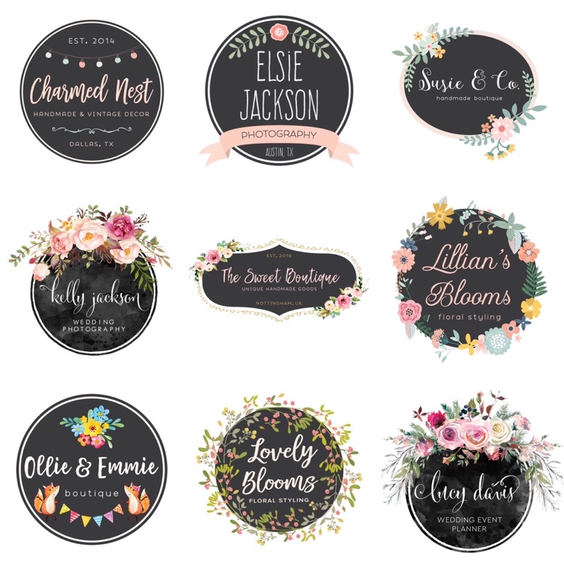 ARABELLLA PRETTY BLACK | JASA PEMBUATAN DESAIN LOGO BISNIS OLSHOP MURAH