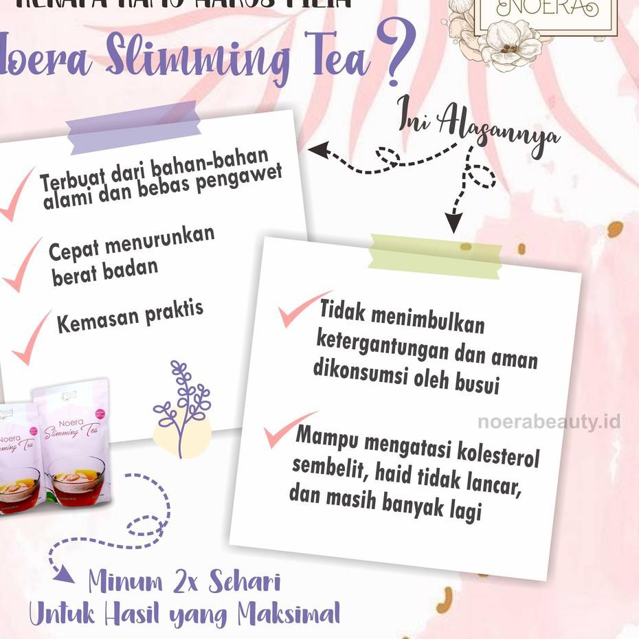 

Terbatas 0HAI [READY] NOERA SLIMMING TEA - Teh Noera Slimming Noera Slim Tea Noerabeautycare Noerask