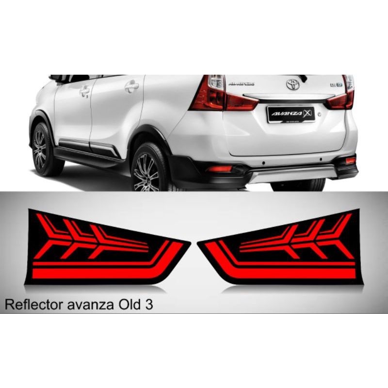 Lampu reflektor bagasi tipe C Grand avanza/great xenia 2015-2018. variasi_mobil.id