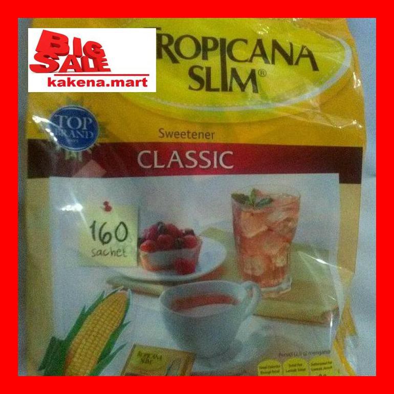 

Kak8Vitxd Gula Sweetener Tropicana Slim Classic Isi 160 S50K50A