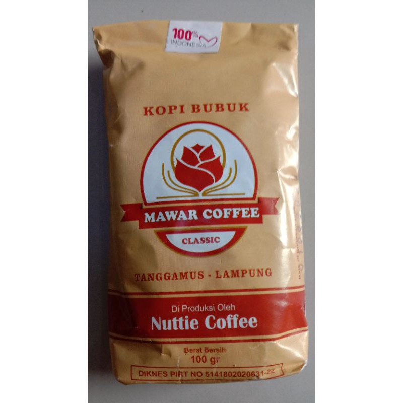 

Kopi bubuk "Mawar coffee clasic