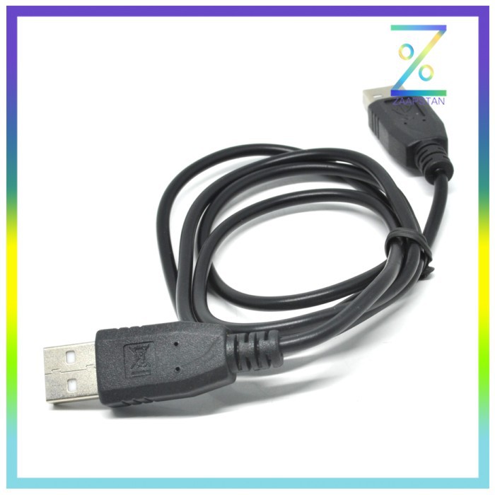 Kabel USB Male ke USB Male Untuk Printer - Black