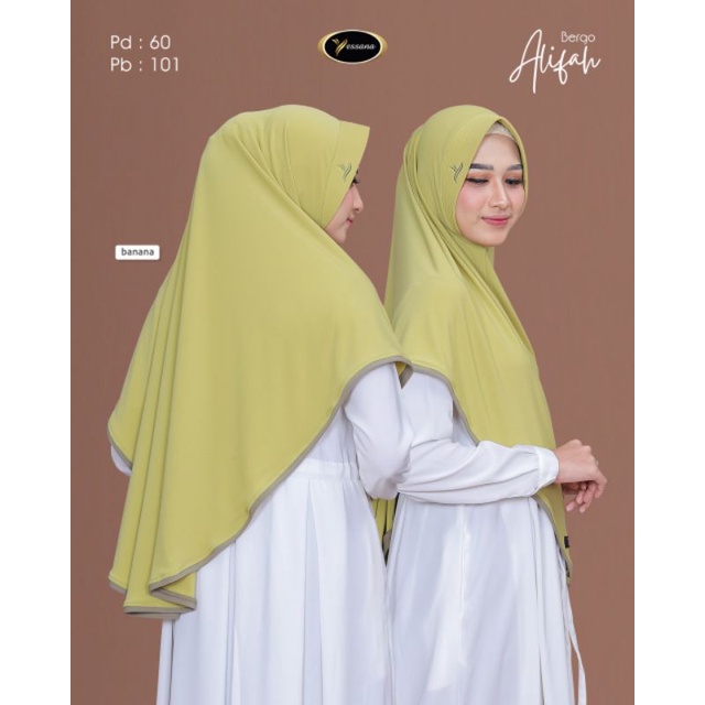Bergo Alifah by Yessana Hijab
