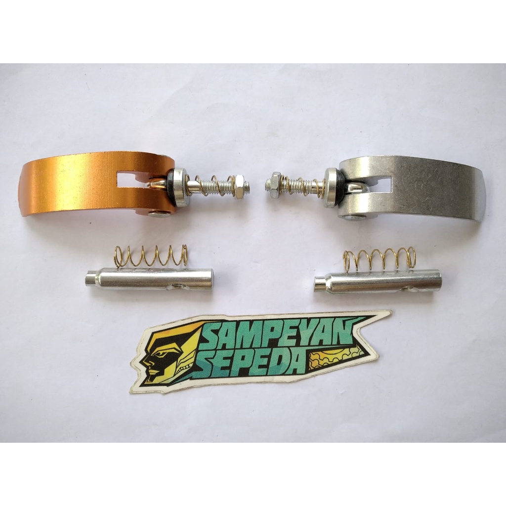 Baut QR Quick Release Frame Sepeda Lipat Seli Folding Baut Tengah Sepeda Anak Alloy