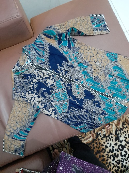 Atasan Batik Blouse Seragam Batik Solo Batik Kantor Baju Batik Wanita Bd  084