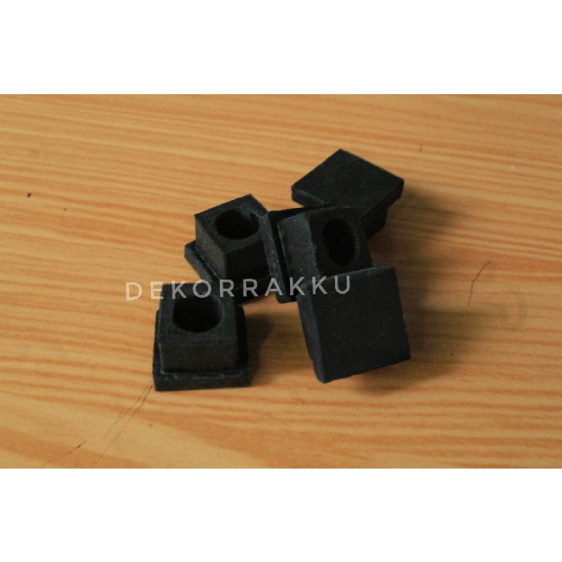 Kaki Karet Hollow 2x2 Kaki Meja Kaki