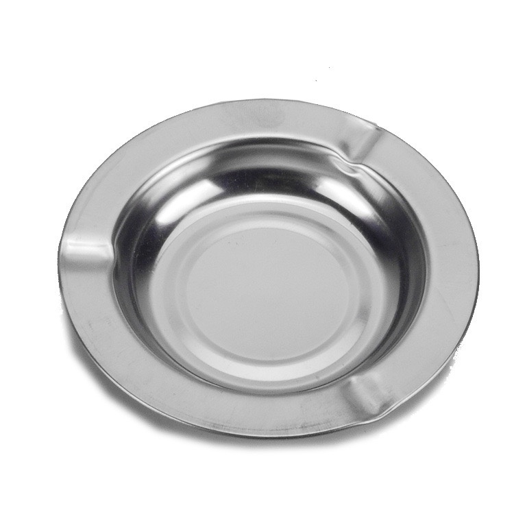 [EIKE] ASBAK ROKOK STAINLESS 12 CM BULAT MURAH / ASBAK ROKOK / ASHTRAY CIGARETTE / ASBAK SENG