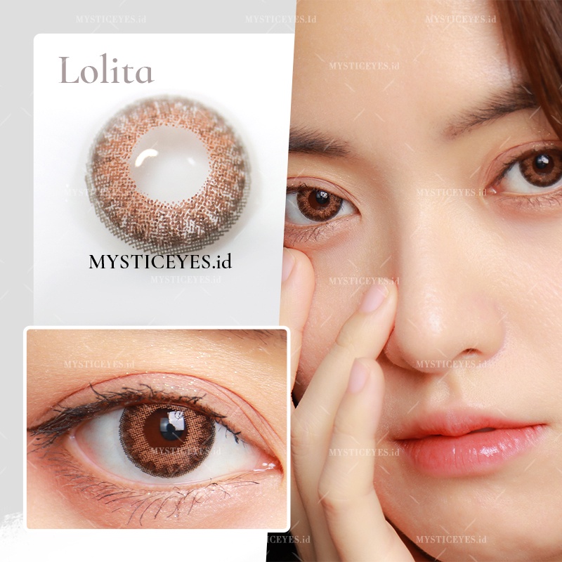 [✅COD] MYSTICEYES SOFTLENS CRACK GODDESS SERI 14.5MM NORMAL &amp; MINUS -0.25 S/D -2.75