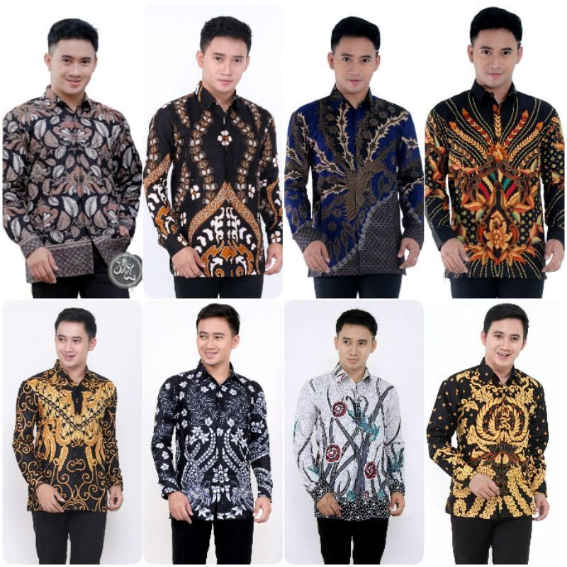 Kemeja Batik Motif acak Tidak Bisa Seragam &amp; Bayar COD