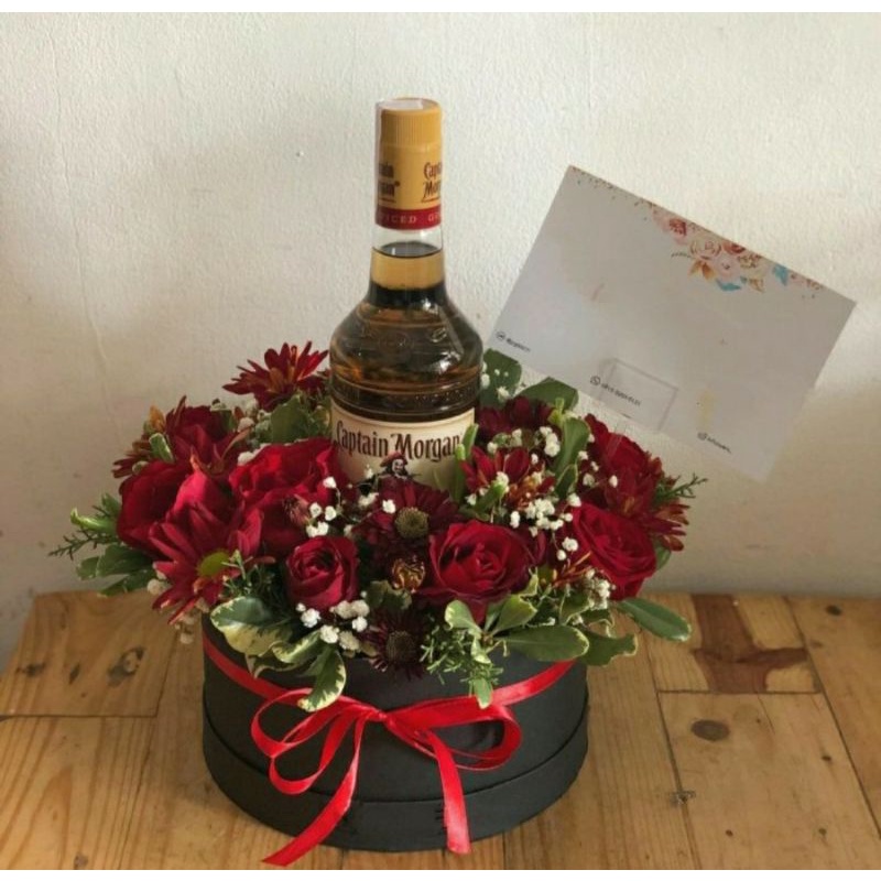 

HAMPER ULANG TAHUN/HAMPER BUNGA MINUMAN/KADO ULANG TAHUN/HAMPERS BOX