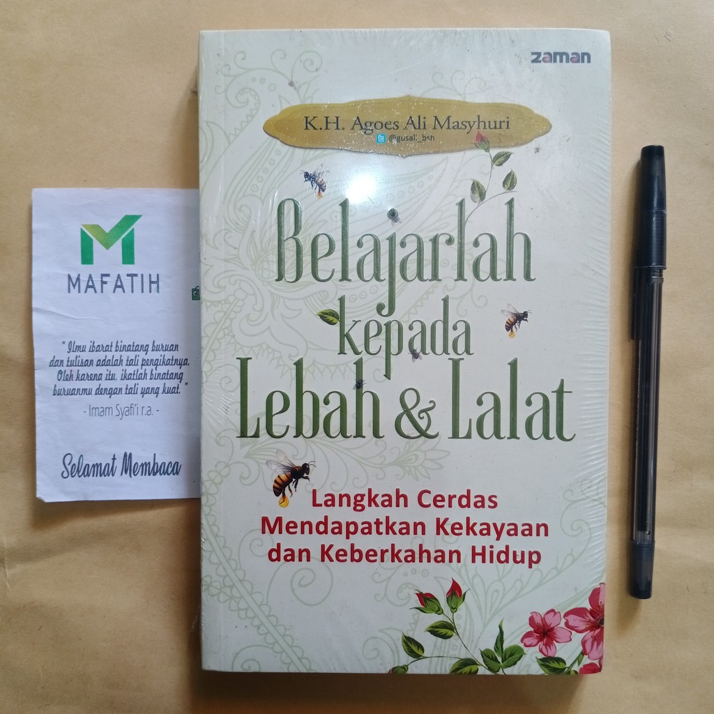 Buku Belajarlah Kepada Lebah dan Lalat - Langkah Cerdas Mendapatkan Kekayaan dan Keberkahan Hidup