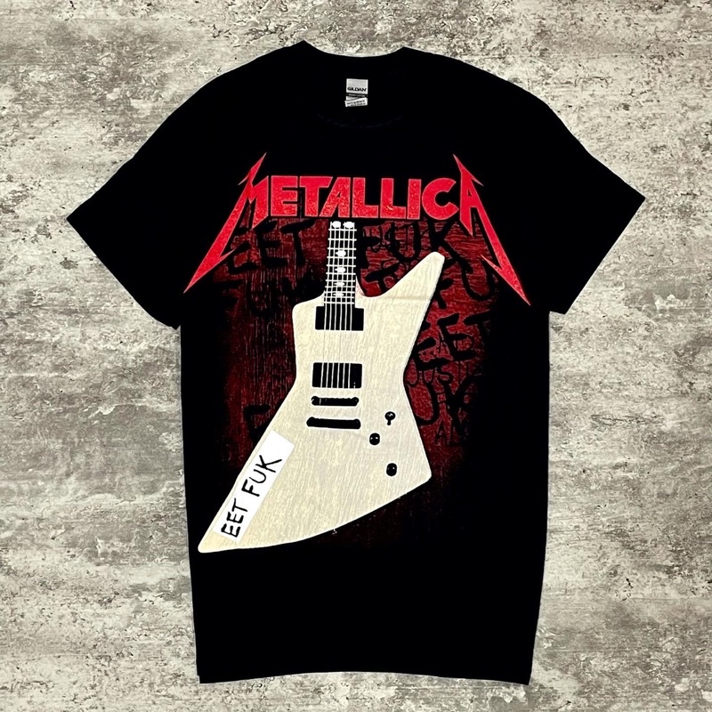 NOOV MUSIC Tshirt Baju Kaos Metallica - Eet Fuk