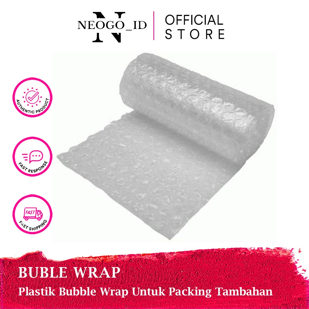 

Plastik bubble (bubble wrap) untuk packing tambahan