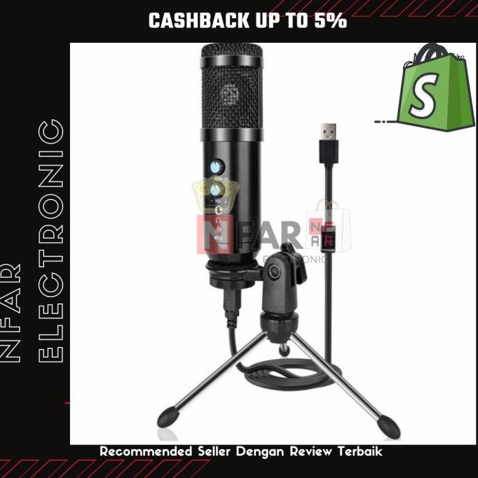 Microphone Condenser USB Mikrofon with Stand Mic - TaffSTUDIO UD-900FX ==