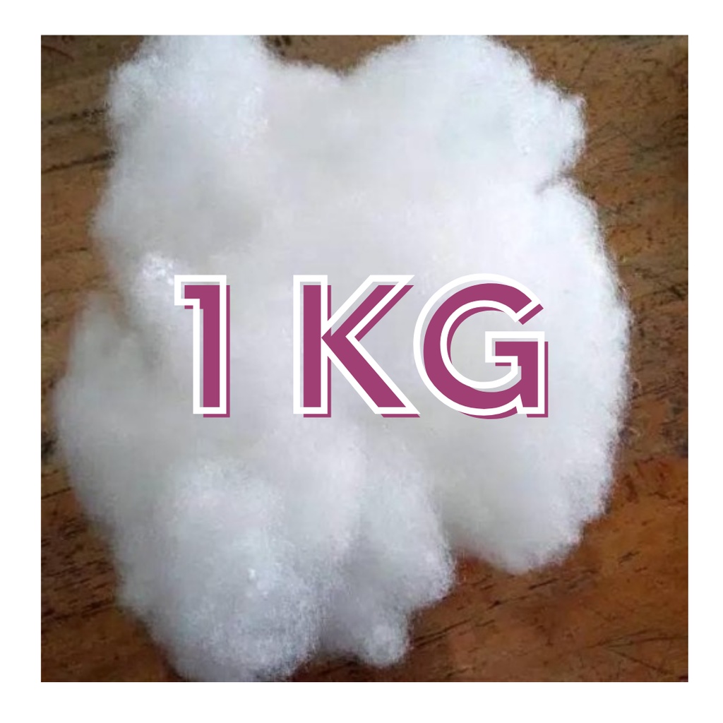 Dakron Silicon Premium Quality Grade AAA Putih Bersih Isian Boneka Bantal Termurah