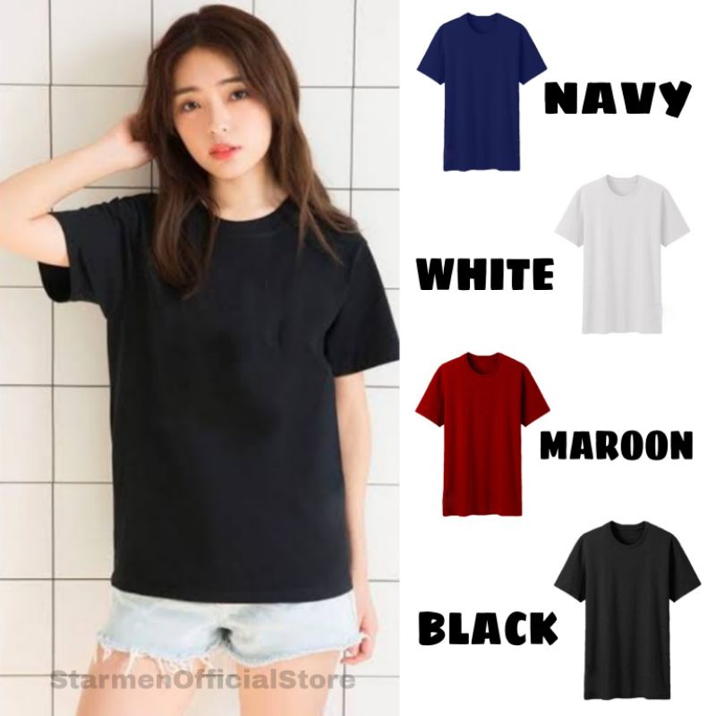 KAOS POLOS WANITA KATUN COMBED 30S SIZE S , M , L , XL , XXL / PAKAIAN PRIA WANITA / KAOS KEKINIAN / KAOS VIRAL / ATASAN COWOK CEWEK / KAUS OBLONG / TSHIRT TUMBRL TEE BASIC / KAOS DISTRO TERMURAH / BEST SELLER /KAOS ADEM / COTTON COMBED READYSTOCK STARMEN