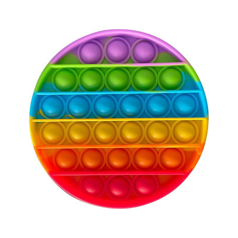 [Ready][COD] mainan edukasi anak Indonesia murah pop it unicorn among us rainbow-Lingkaran