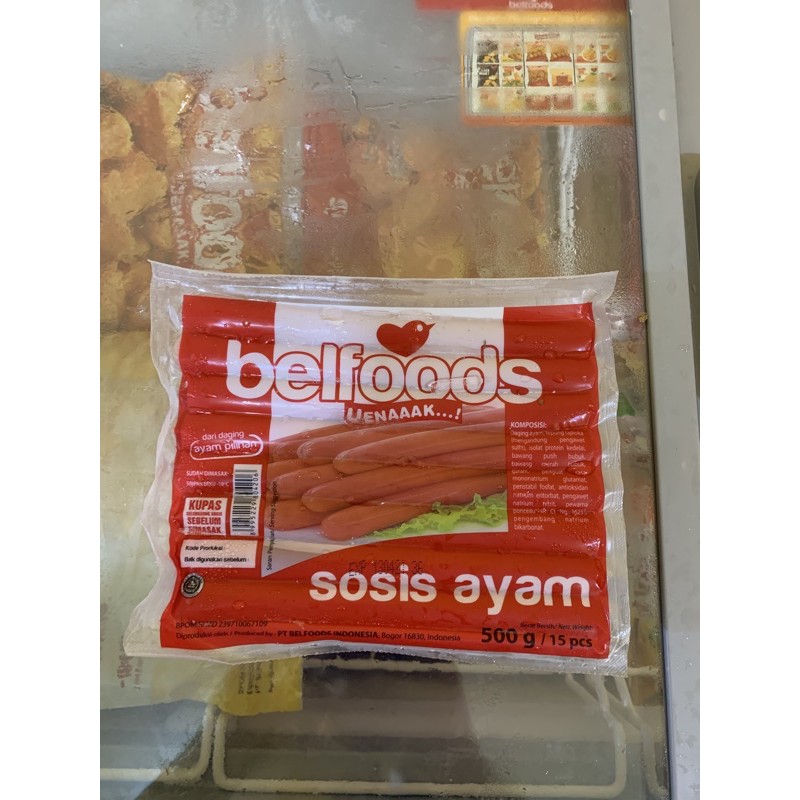 

Belfoods Sosis 500gr // sosis ayam