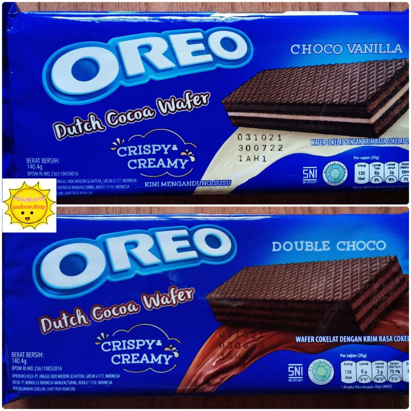 

Oreo Wafer 140gr