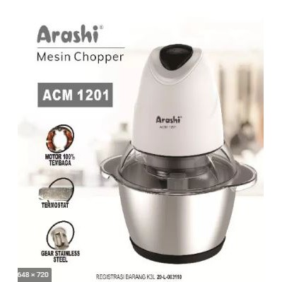 Arashi Mesin chopper ACM1201