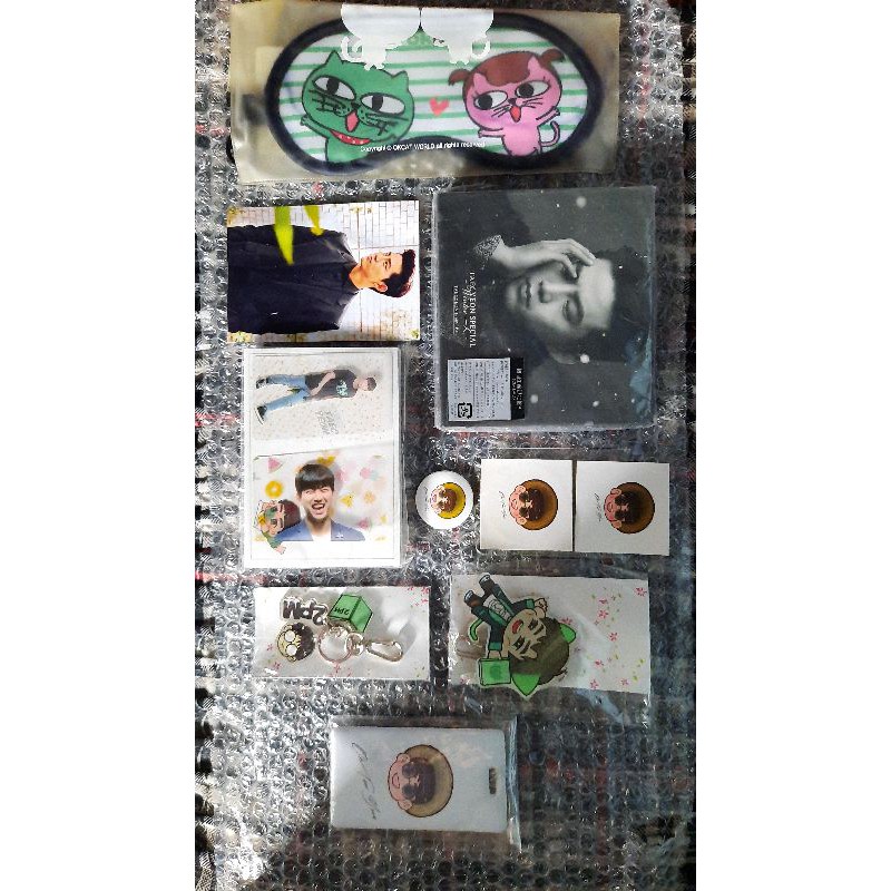 ALBUM SOLO JEPANG JAPAN ORIGINAL OK TAECYEON 2PM VERSION A (FREE EYEMASK OKCAT OFFICIAL)