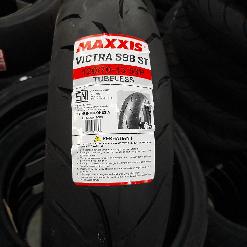 Ban motor matic Maxxis Victra 120 70 13 Nmax depan