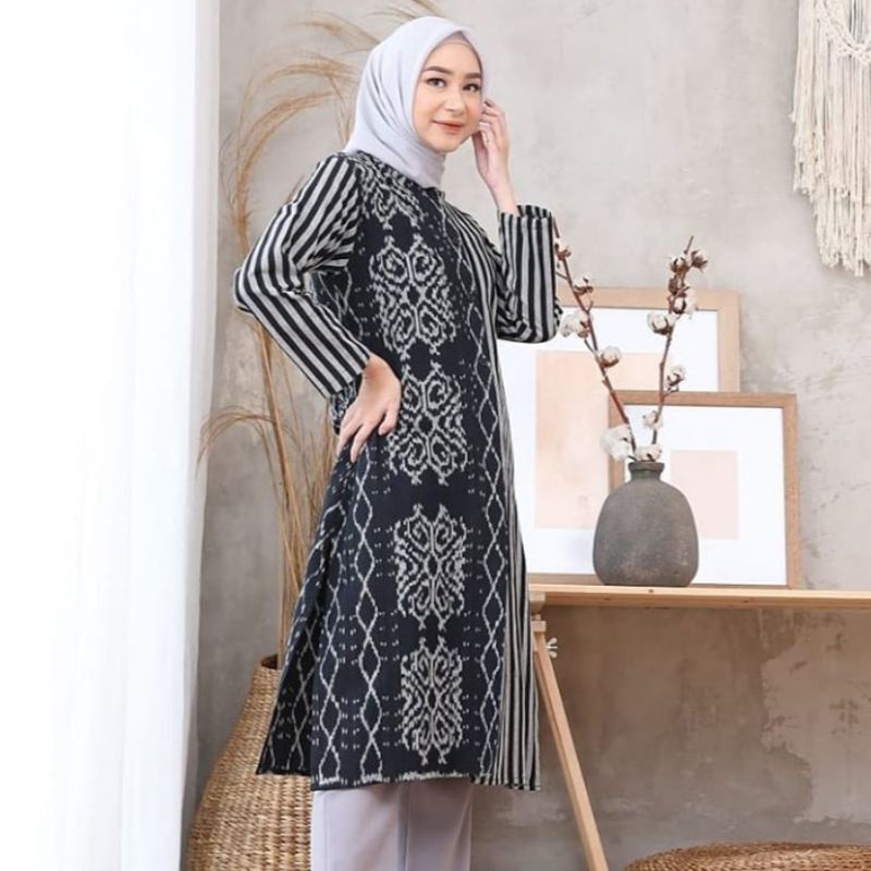 Couple Set Tenun Ikat Blanket Etnik Toraja Lombok Sumba Troso Jepara Bali Nusantara