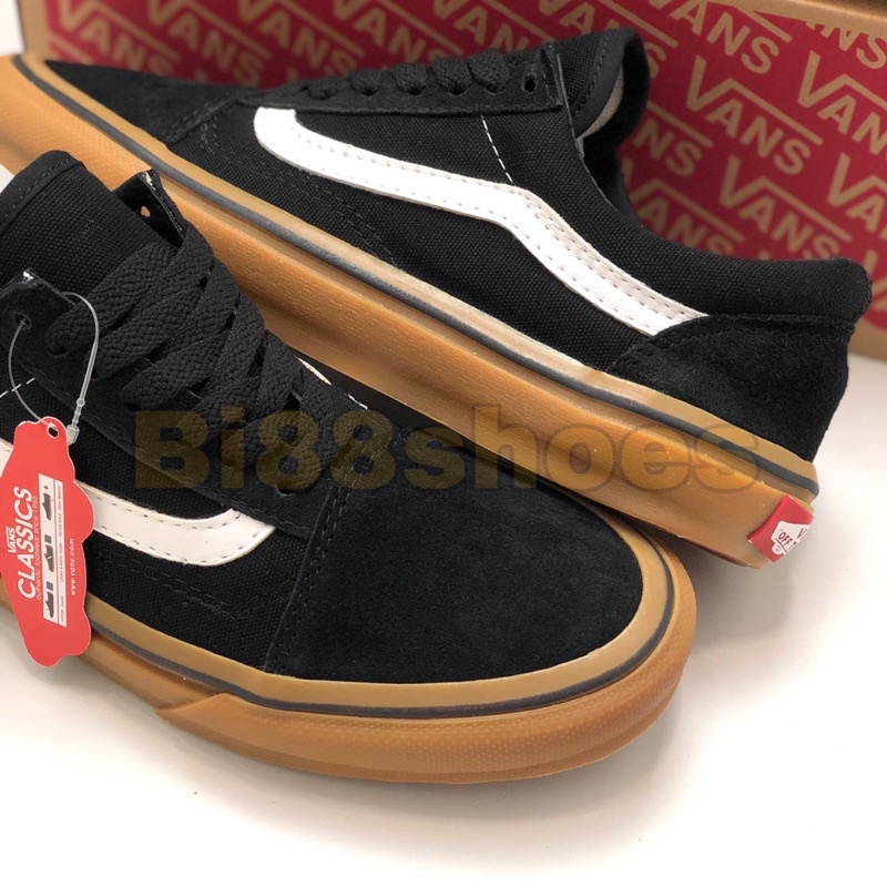 Vans Old Skool Classic Black Gum Import 1:1 Dt Premium