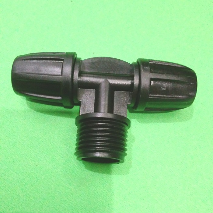 quick konekt selang T drat luar 1/2 × selang 5/16