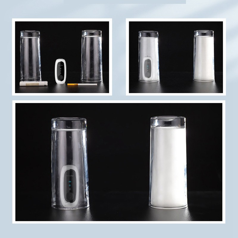 Upgraded Wearable Air Purifier Necklace Mini Personal Portable Air Freshener Ionizer