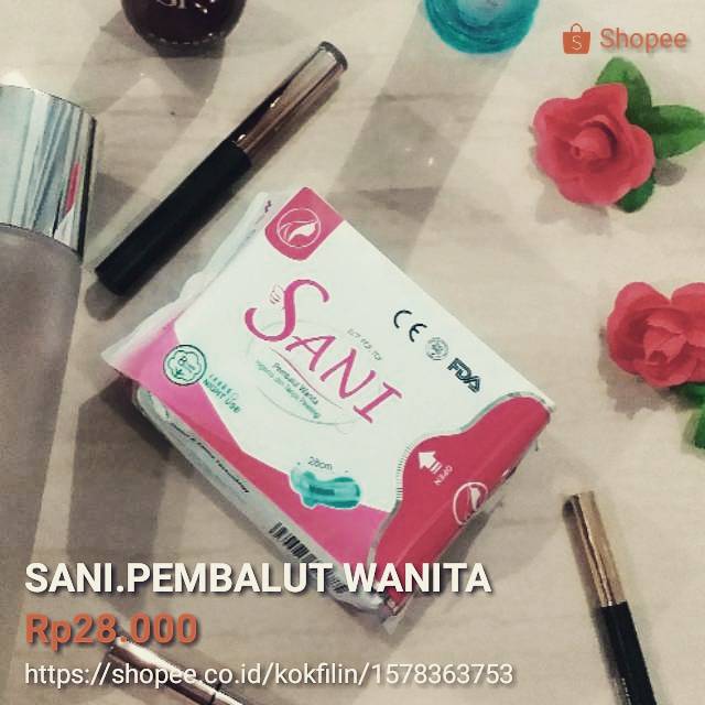 SANI PEMBALUT WANITA NIGHT WING   SATU PACK  ISI 8 PCS .JAMINAN MUTU