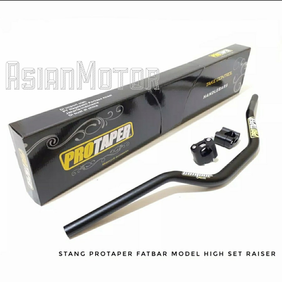 Stang Setang Fatbar Fat Bar Protaper Pro Taper + Raiser Riser Stang Klx Dtracker Vixion Crf