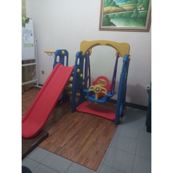 SEWA Tobebe slide and swing / Tobebe Slide & Swing / Slide & Swing / SEWA mainan perosotan & ayunan 