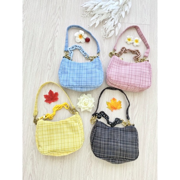 Tas Import kotak kecil Shoulder Bag Kode 166