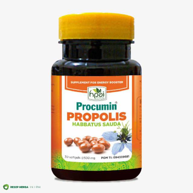 PROCUMIN PROPOLIS/penghambat/obat tumor dan kanker/antibiotik alami