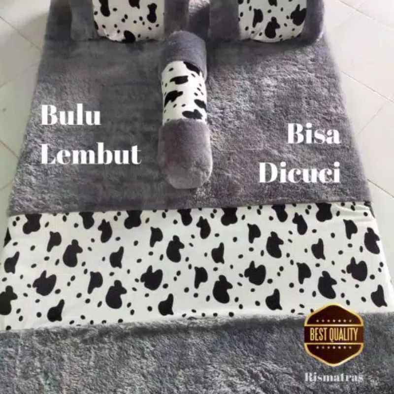 KASUR LIPAT BULU RASFUR // KASUR LIPAT RASFUR MOTIF