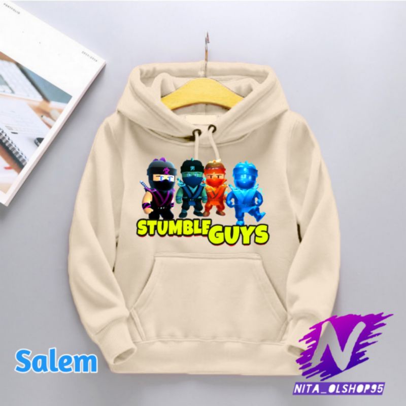 Hoodie stumble guys favorit Hoodie anak ninja stumble guys