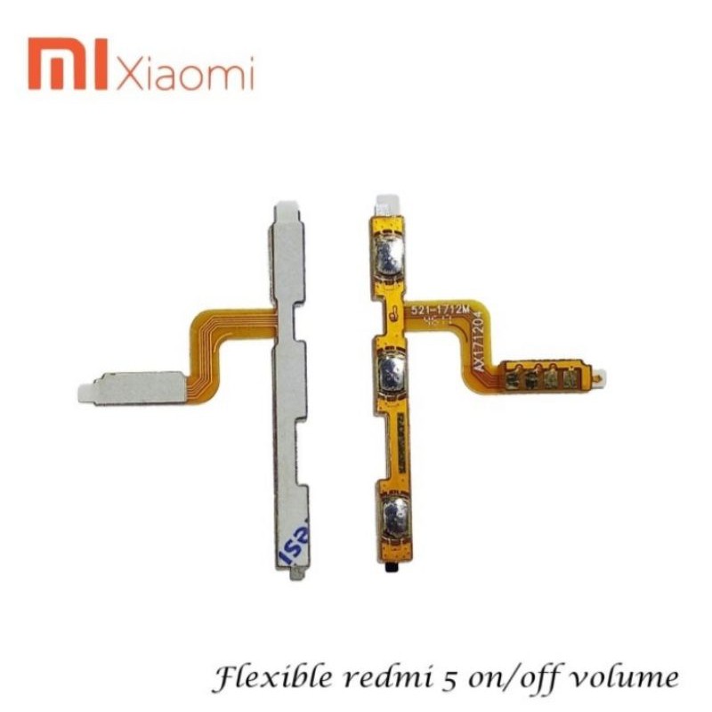FLEXIBLE XIAOMI REDMI 5 ON OFF VOLUME