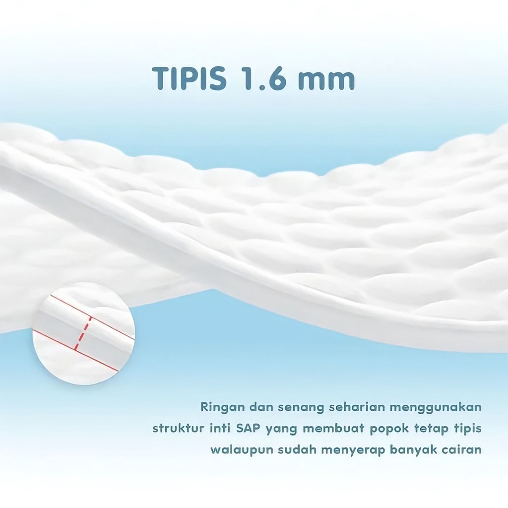 Makuku Air Diapers Comfort - Tape/Celana Popok Bayi Perekat