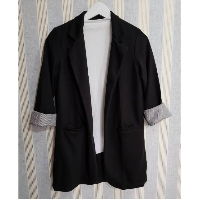 Blazer hitam original vivaldi