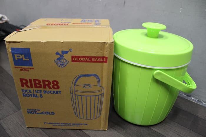 Termos Es / Nasi 6L Rice Bucket Ice Tempat Penyimpanan Nasi Es Batu Box 6 liter Termos nasi kecil