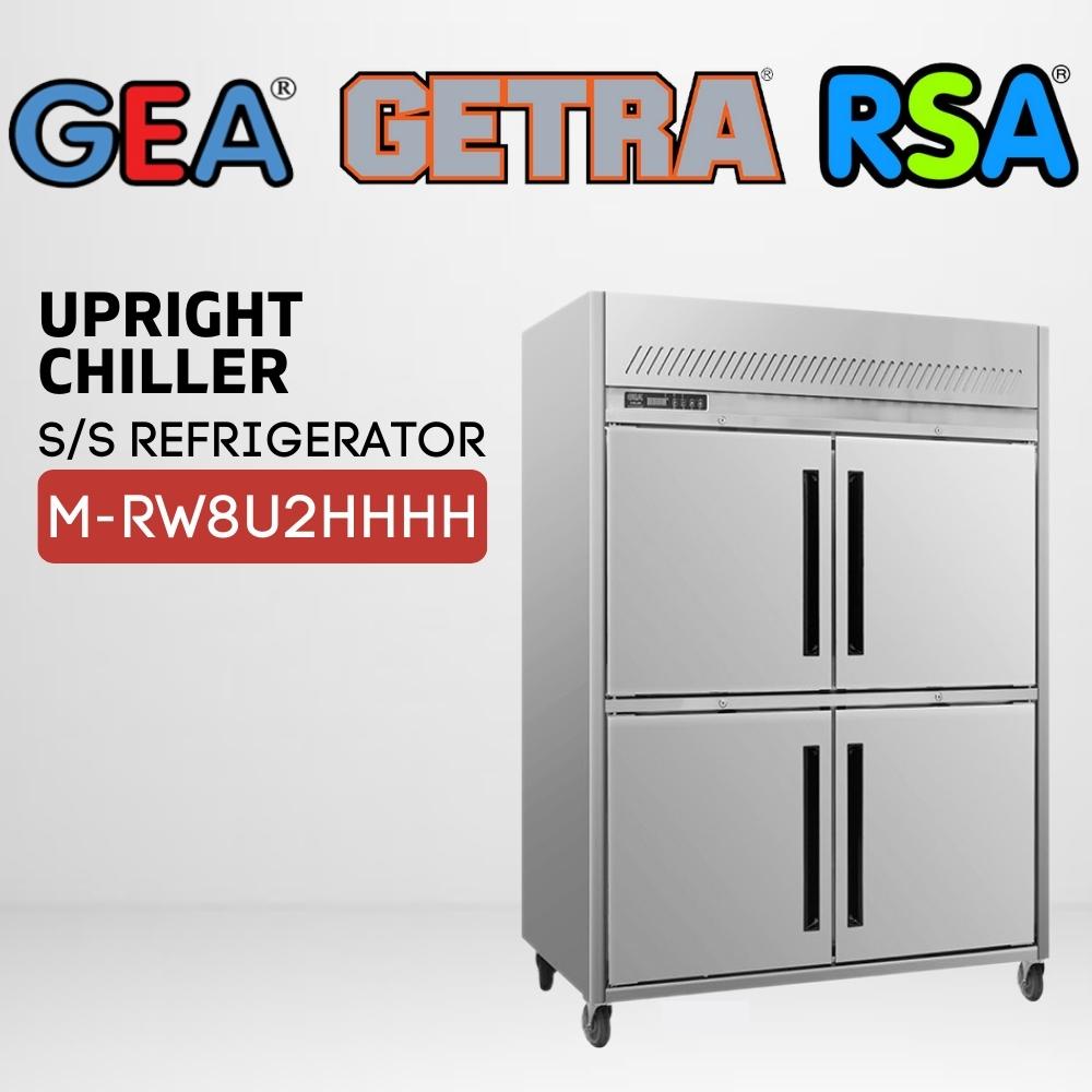 UPRIGHT CHILLER GEA M-RW8U2HHHH KULKAS PENDINGIN RESTORAN STAINLESS ORIGINAL