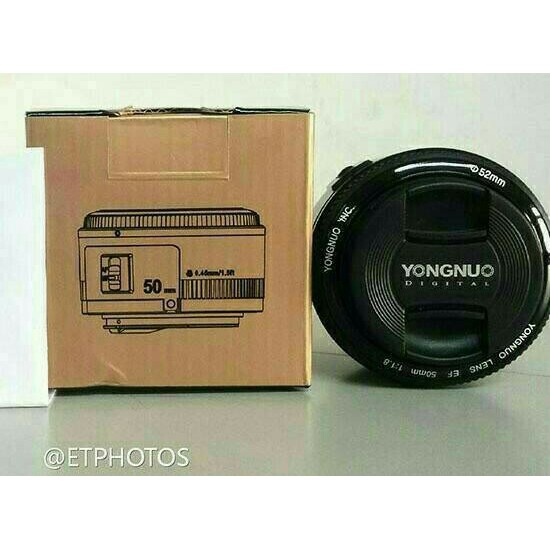 Paling Murah   LENSA YONGNUO 50MM 1.8 for CANON YONGNUO 50MM  YONGNUO for CANON