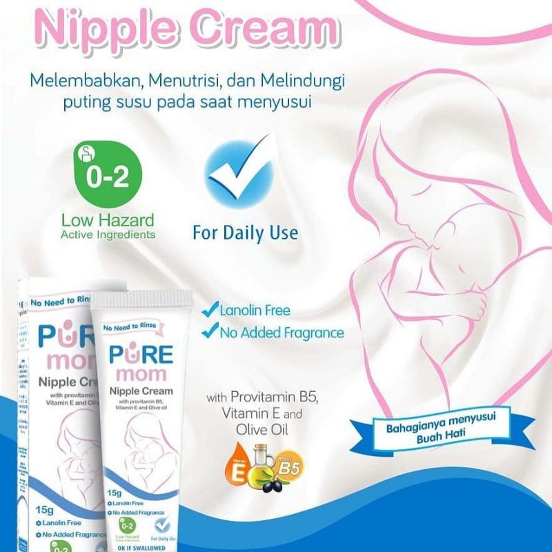 Pure Mom Nipple Cream Tube