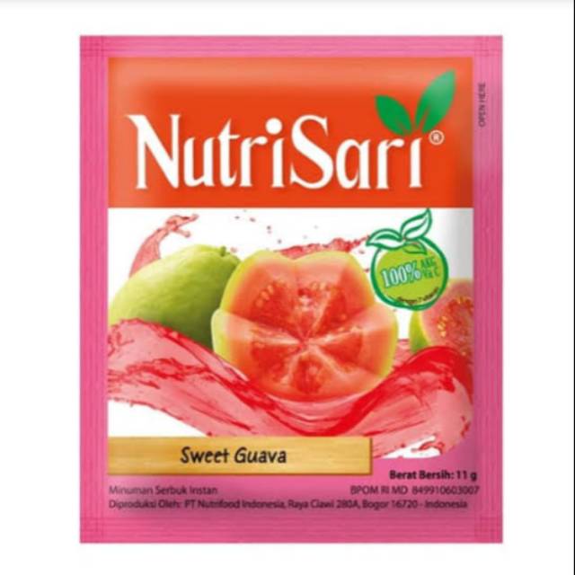 

NutriSari Sweet Guava (10Sch) @11gr
